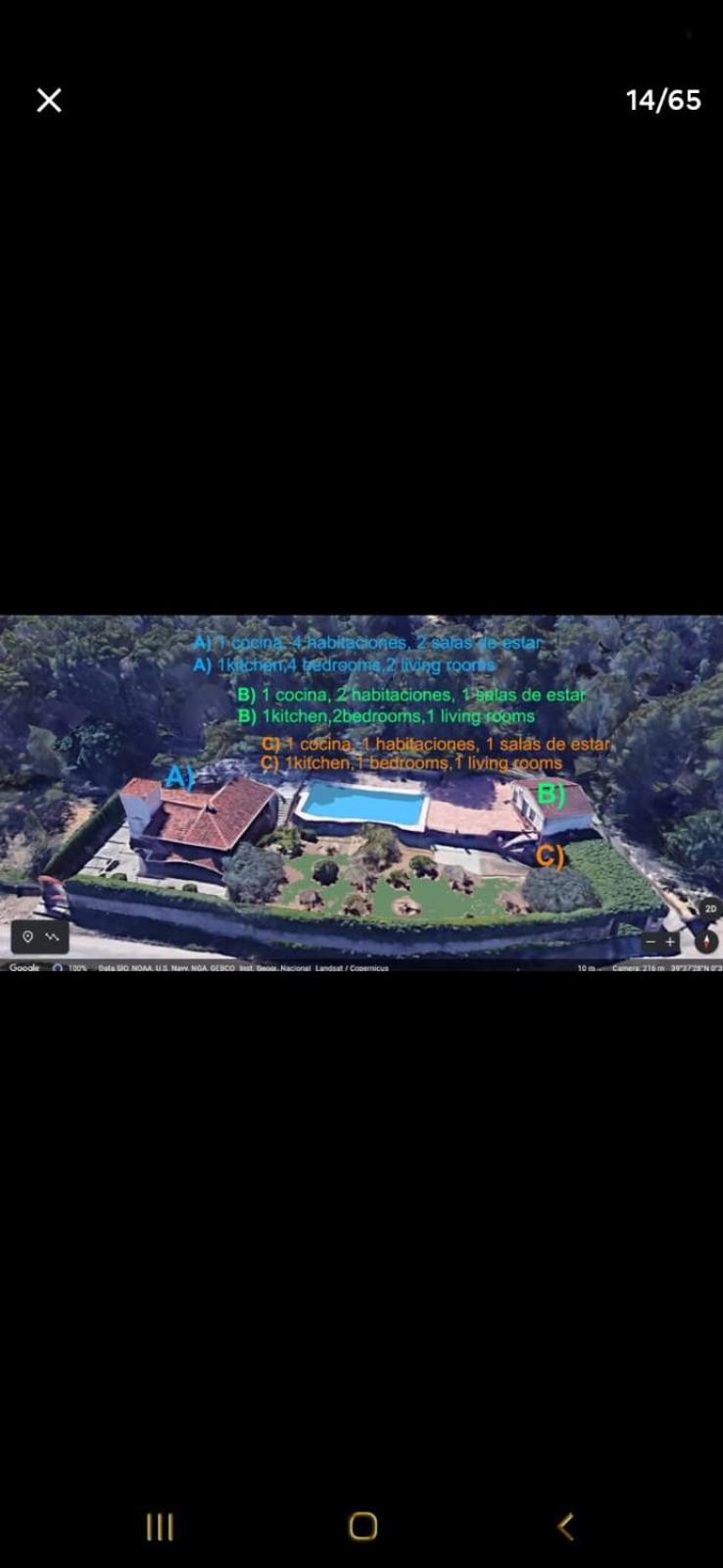 Bedroom With Private Bathroom And Two-Bedroom Family Suite In Quiet Forest Country House 80M2 Large Swimming Pool Music Town Lliria The Garden And Swimmingpool And Garden Are Shared 外观 照片